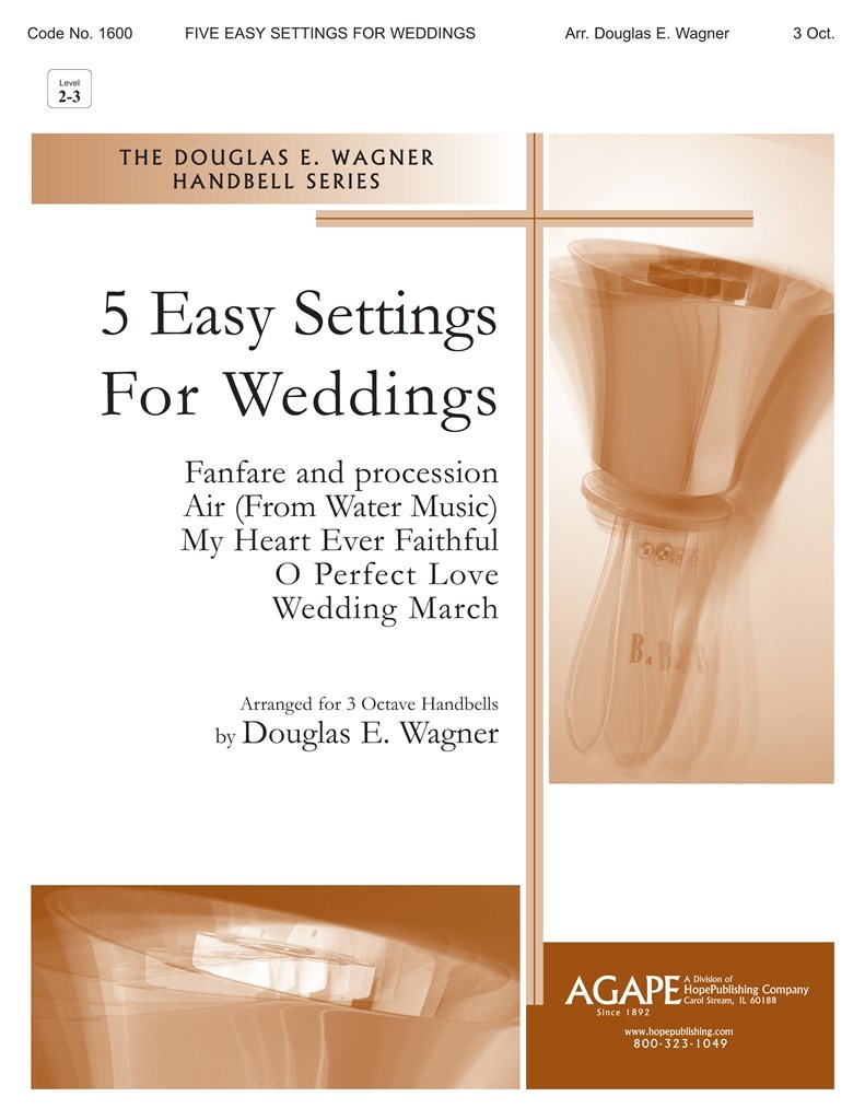 Five Easy Settings for Weddings